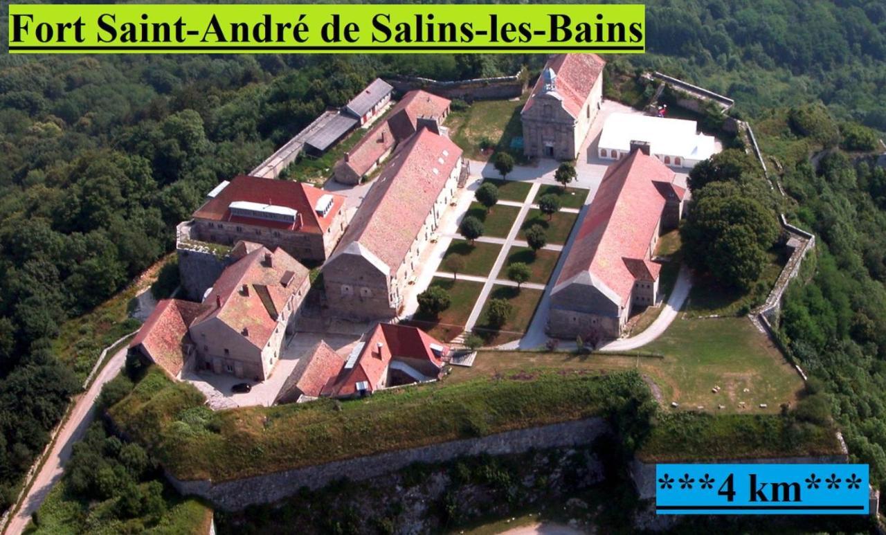 Appartement Cosy Pink Salins Les Bains 外观 照片